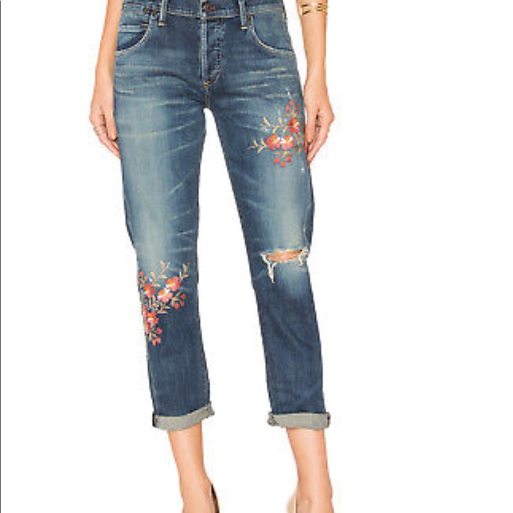 Emerson slim boyfriend JEANS 27 premium vintage